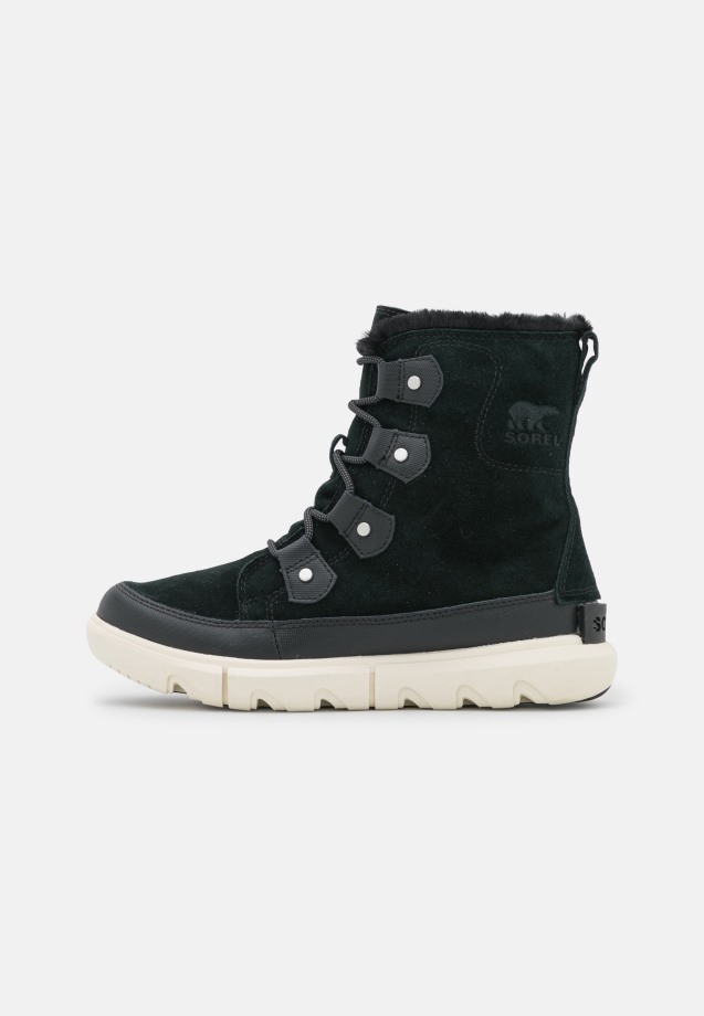 Black Sorel Belgique Explorer Joan Winter Sorel Bottes