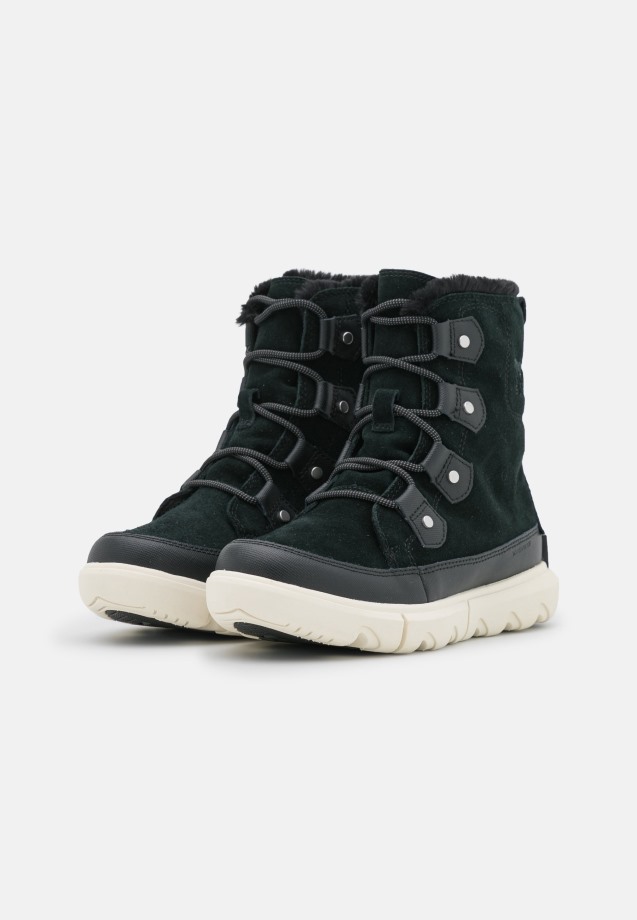 Black Sorel Belgique Explorer Joan Winter Sorel Bottes