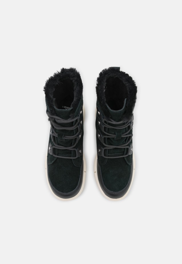 Black Sorel Belgique Explorer Joan Winter Sorel Bottes