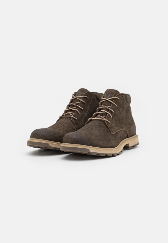 Marron Foncé Sorel Belgium Madson II Chukka WP Bottines à Lacets Sorel