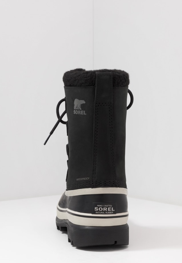Sorel Belgique Black Caribou Winter Sorel Bottes