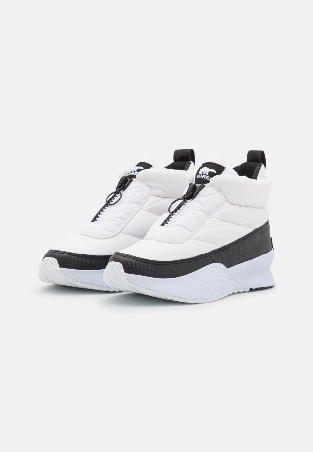 Sorel Belgique Blanc/noir Out About Puffy Zip Winter Sorel Bottes