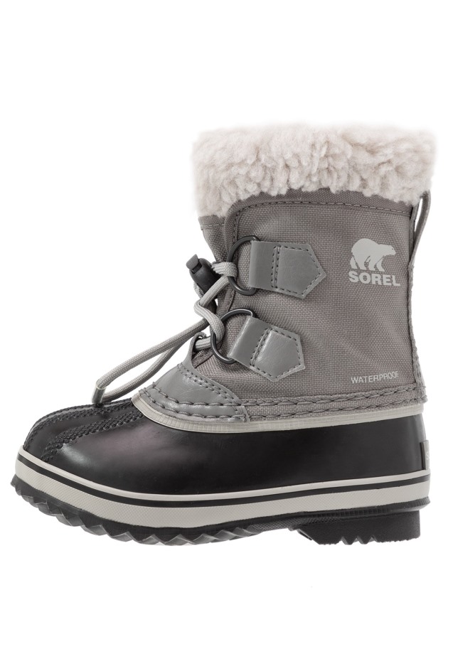 Quarry/dove Sorel Belgique Enfants Yoot Pac Unisexe Hiver Sorel Bottes