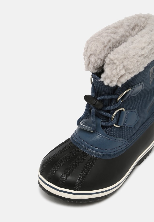 Sorel Belgique Childrens Yoot Pac Hiver Unisexe Sorel Bottes Uniforme Bleu/noir