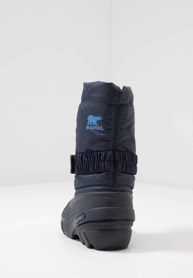 Bottes D'hiver Sorel Unisexes Pour Enfants Sorel Belgique Collegiate Navy/atmosphere
