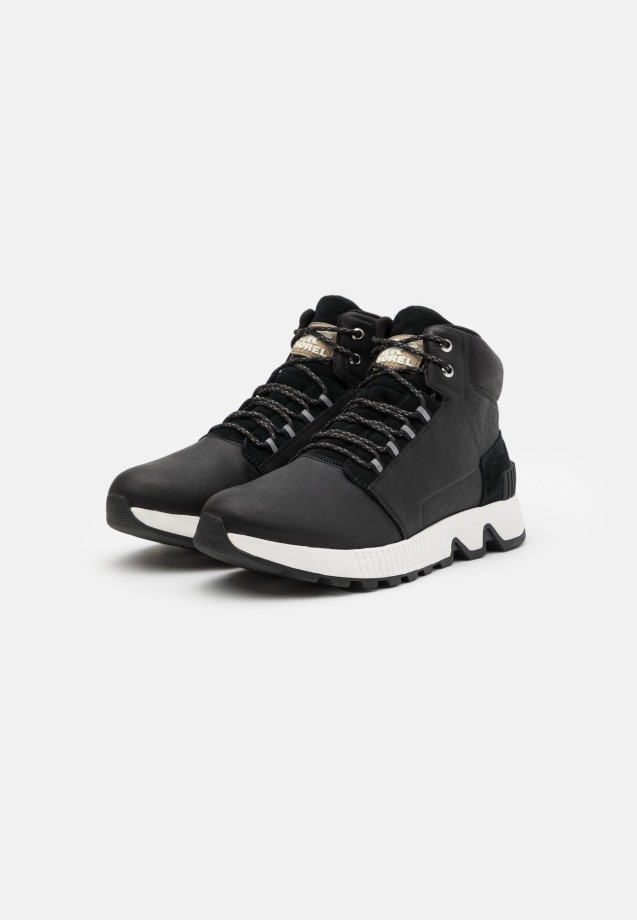 Baskets Sorel Belgique Hill Mid Wp Noires