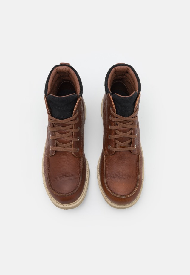 Sorel Belgium Madson Moc Toe Wp Bottines Sorel à Lacets Gaucho Tan/oat