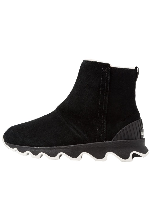 Noir/sel De Mer Sorel Belgique Kinetic Bottes Courtes D'hiver Sorel