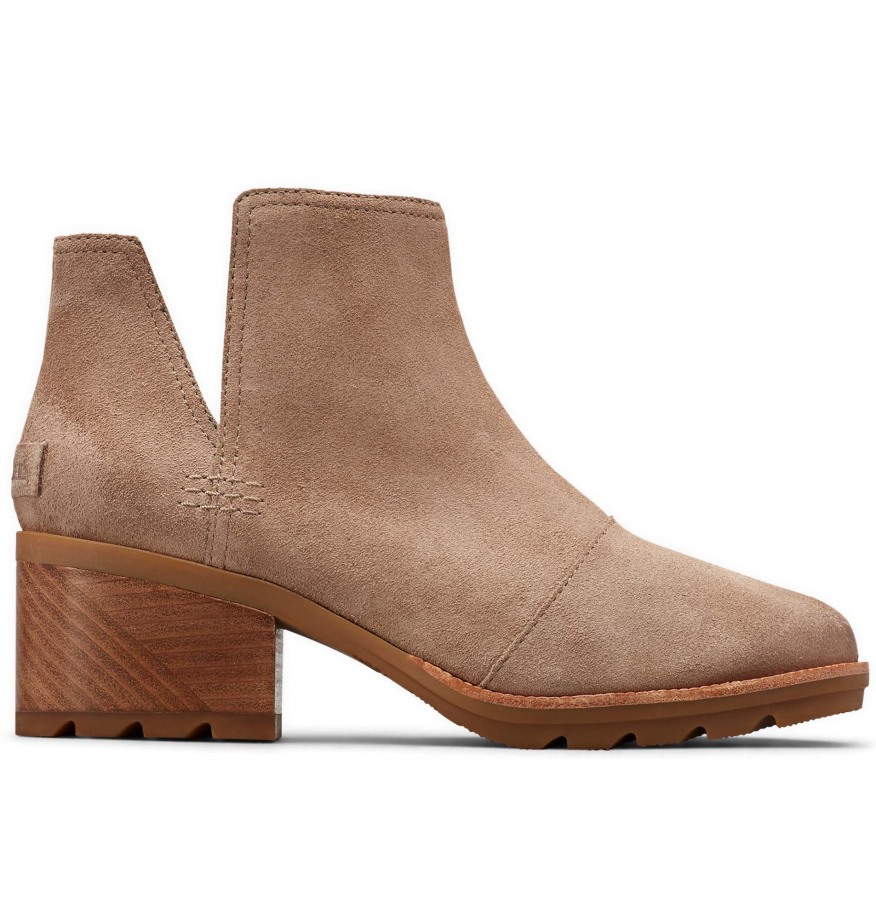 Ash Brown Sorel Belgique Bottes Cate Ie Non Shell Pour Femmes