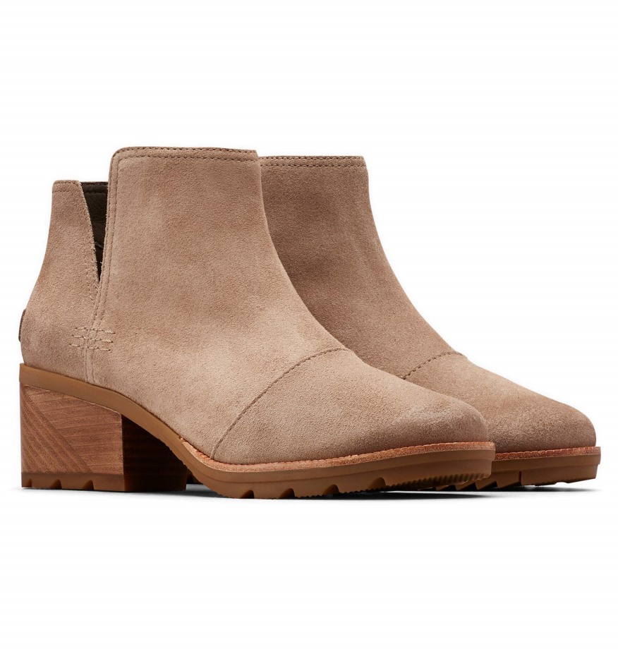 Ash Brown Sorel Belgique Bottes Cate Ie Non Shell Pour Femmes