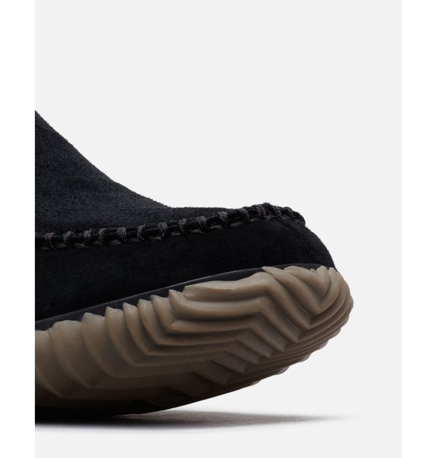 Chausson Dude Moc Homme Sorel Belgique Noir-noir