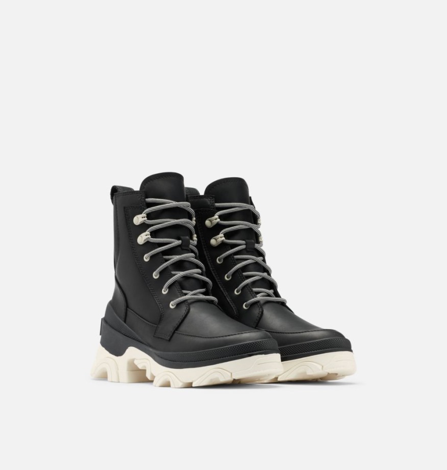 Noir-craie Sorel Belgique Lacet Brex Pour Femme