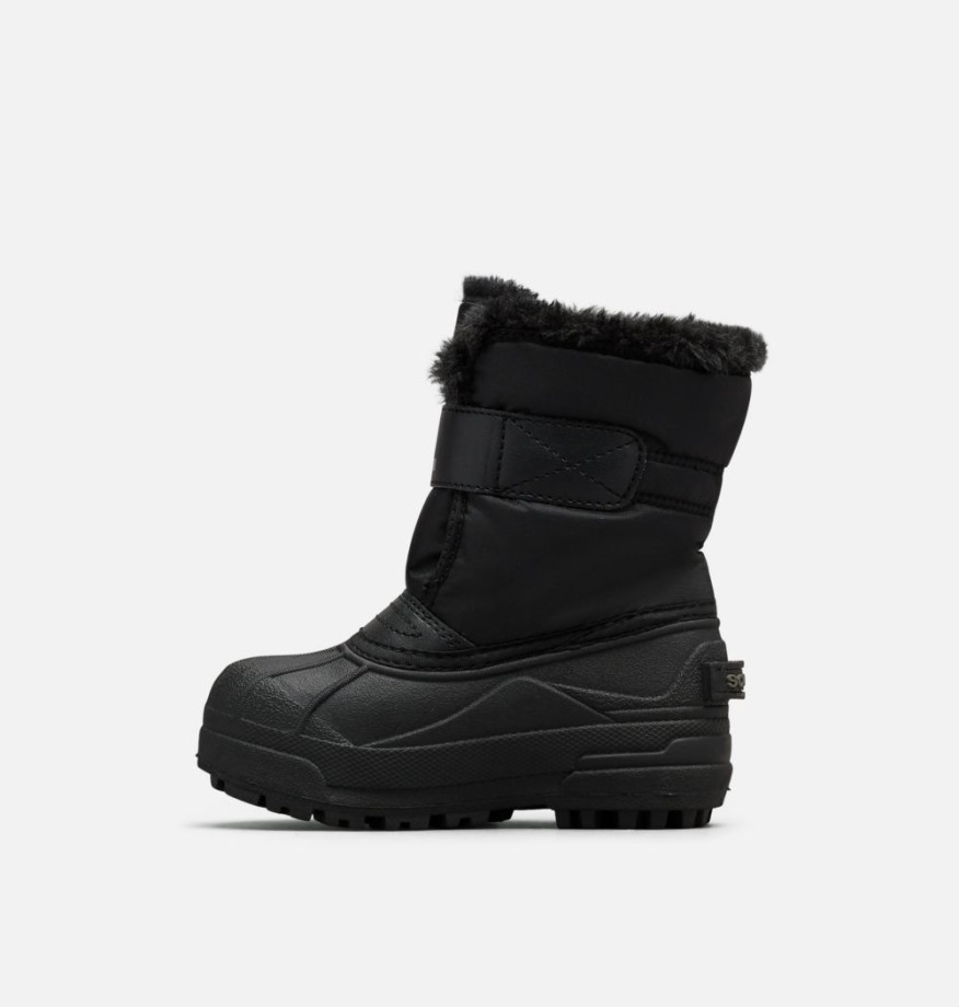 Sorel Belgique Bottes Snow Commander Sorel Pour Enfants Noir-anthracite