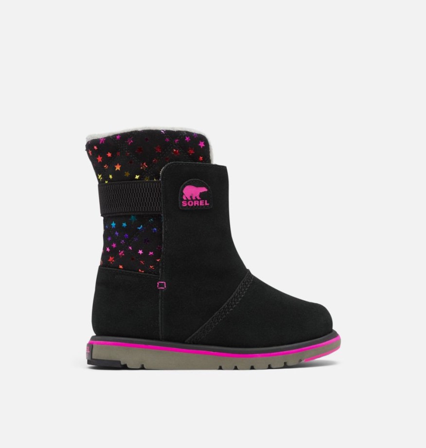 Sorel Belgique Botte Rylee Enfant Noir