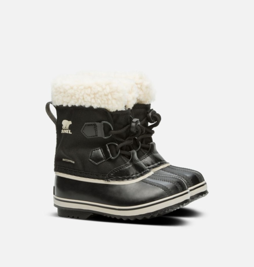 Botte En Nylon Yoot Pac Enfant Sorel Belgique Noir