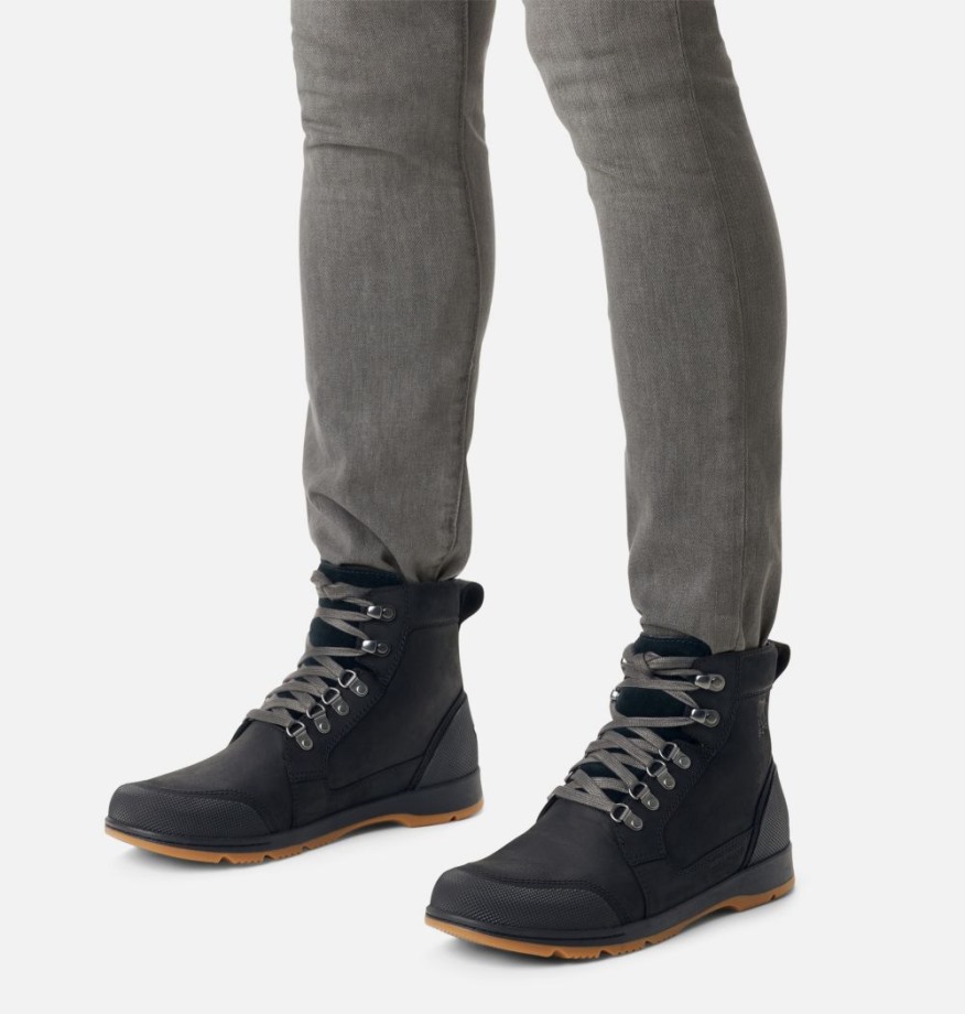 Noir-coal Sorel Belgique Ankeny Ii Mid Boot Homme