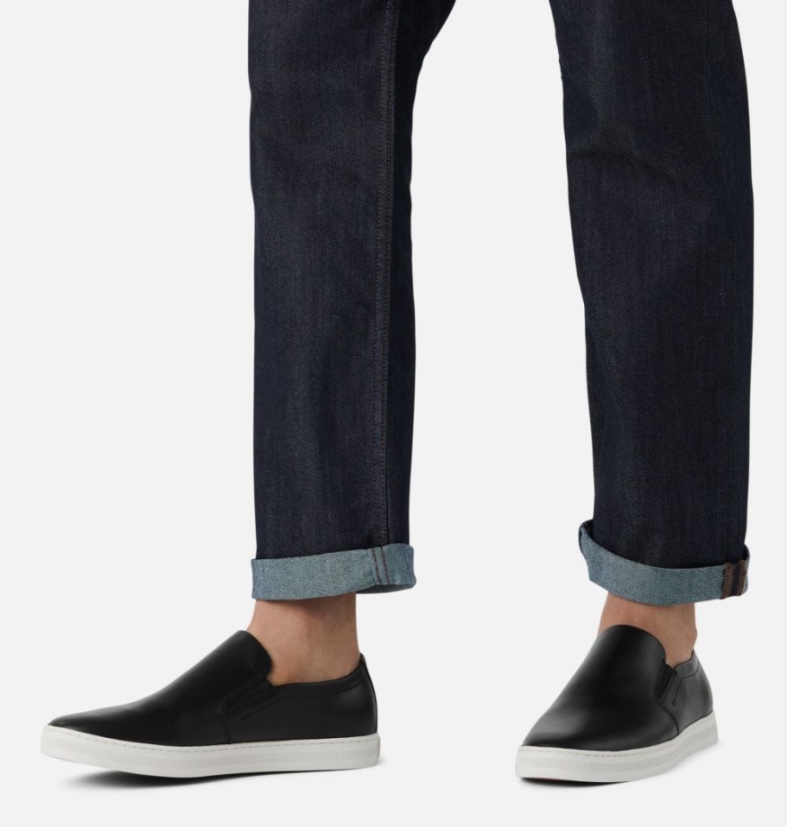 Mens Caribou Mod Slip-on Sorel Belgique Black-sea Salt