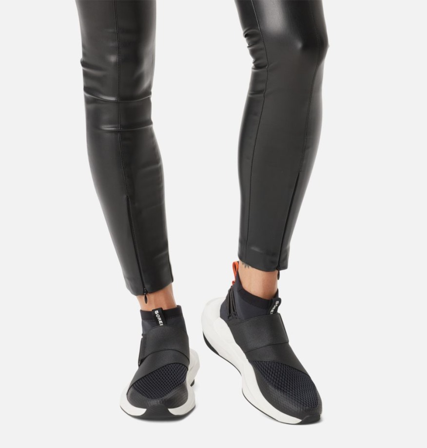 Explorer Defy Mid Trainer Femme Sorel Belgique Black-sea Salt