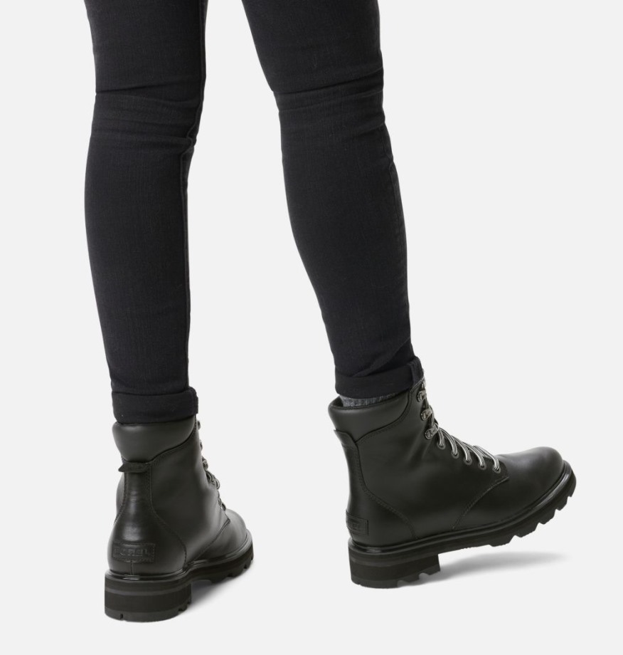 Black-sea Salt Sorel Belgique Bottes Stkd à Lacets Lennox Pour Femmes