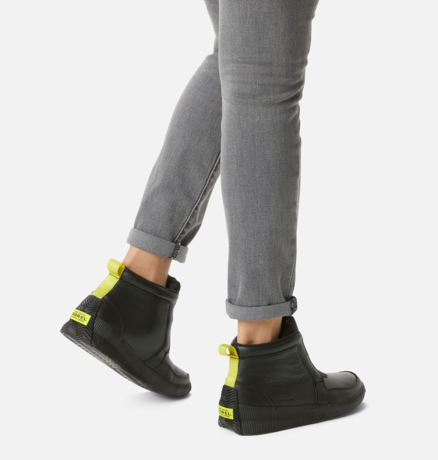 Sorel Belgique Out 'n About Plus Mid Boot Black-sea Salt Pour Femme