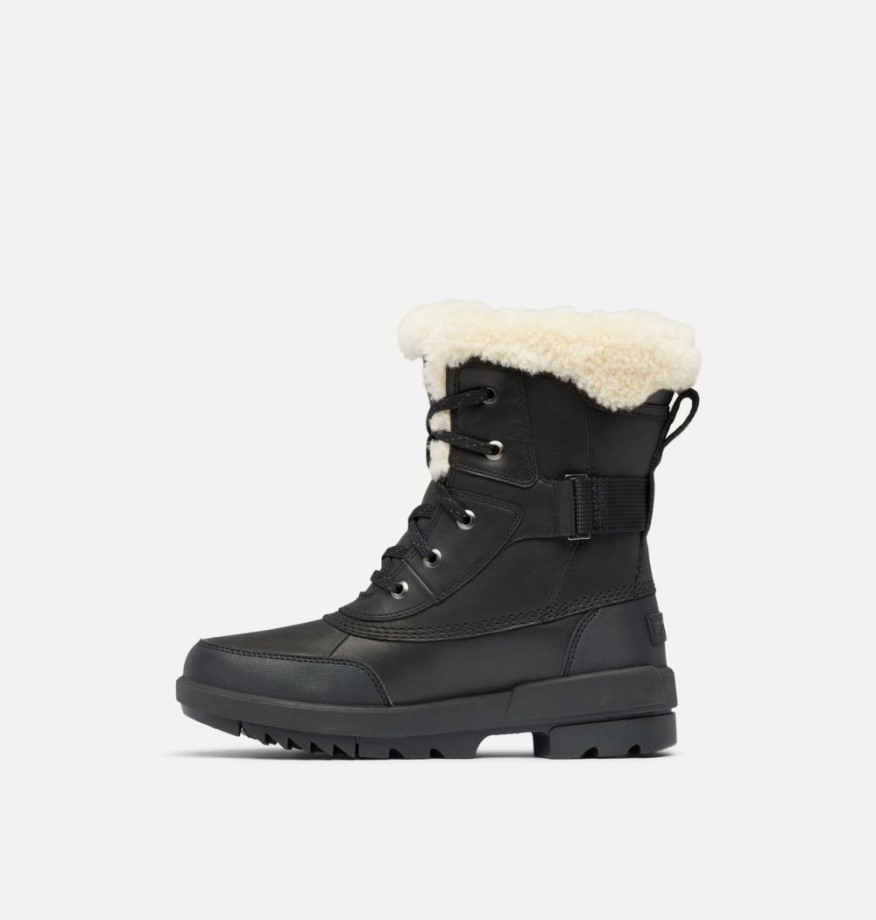 Sorel Belgique Tivoli IV Park Boot Femme Noir-Sea Salt