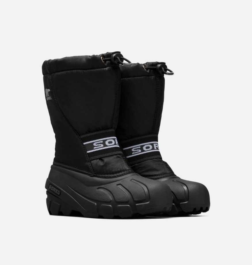 Botte Cub Enfant Sorel Belgique Noir