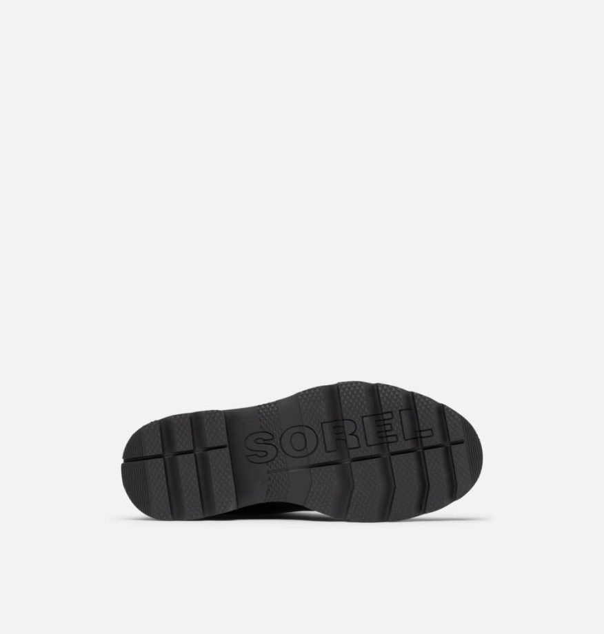 Botte Imperméable à Lacets Lennox Femme Sorel Belgique Noir