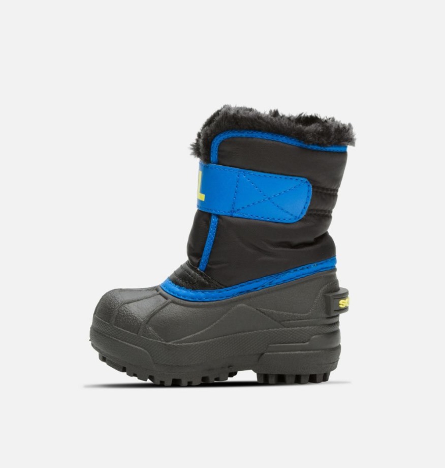Sorel Belgique Snow Commander Sorel Bottes Black-super Blue