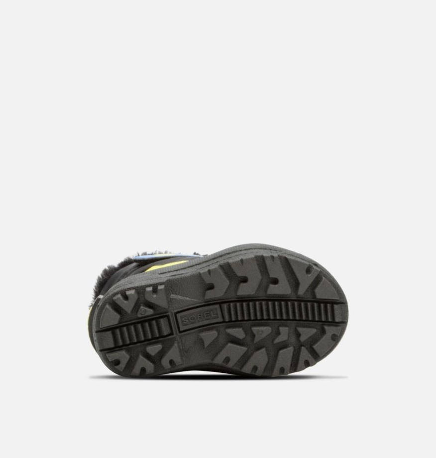 Sorel Belgique Snow Commander Sorel Bottes Black-super Blue