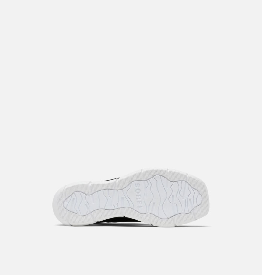 Sorel Belgique Joanie Iii Sandale Compensée à Bride Arrière Pour Femme Noir-blanc