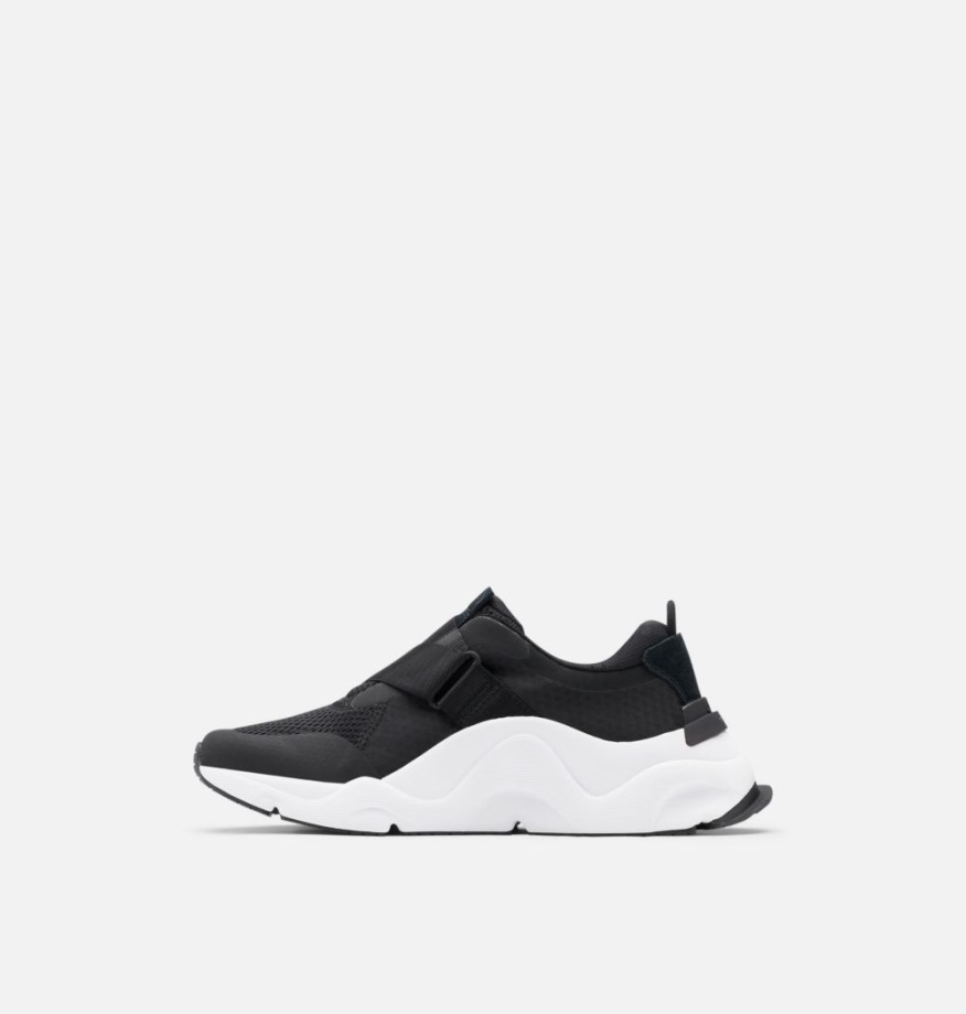 Baskets Femme Kinetic Rnegd Strap Sorel Belgique Noir-blanc