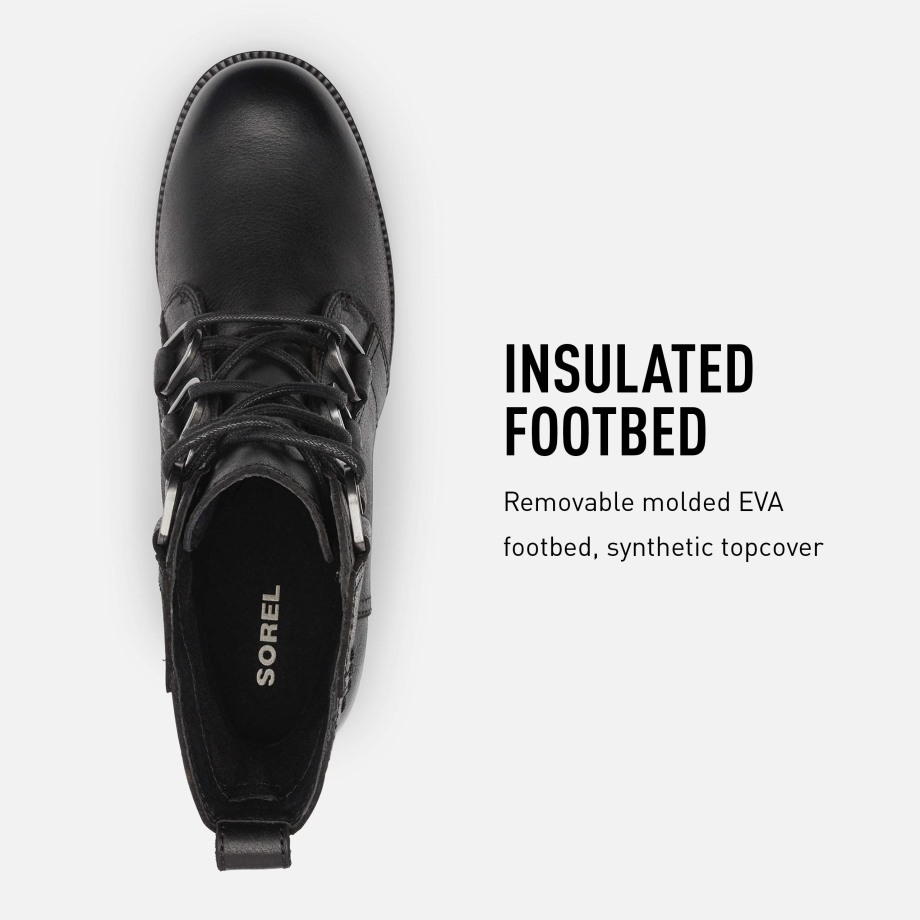 Sorel Belgique Baskets Femme 1870271 Noir Blanc