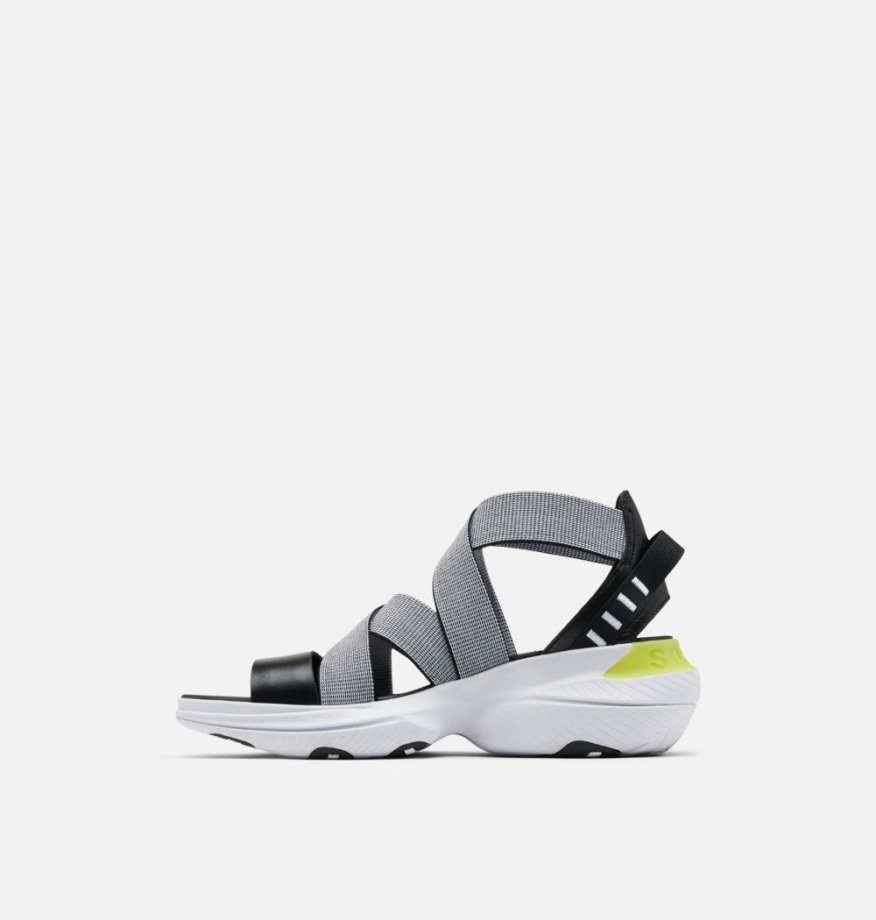 Sandale Multi-brides Explorer Blitz Femme Sorel Belgique Noir-blanc