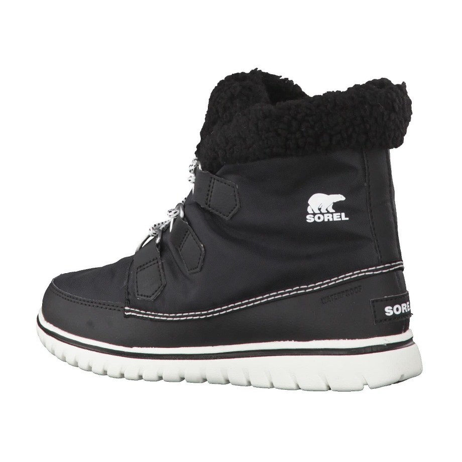 Sorel Belgique Baskets Montantes Cosy Carnaval Pour Femme 14 Noir