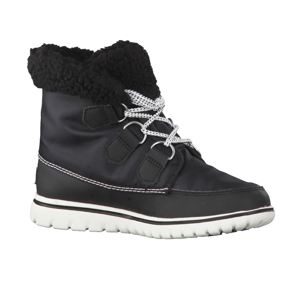 Sorel Belgique Baskets Montantes Cosy Carnaval Pour Femme 14 Noir