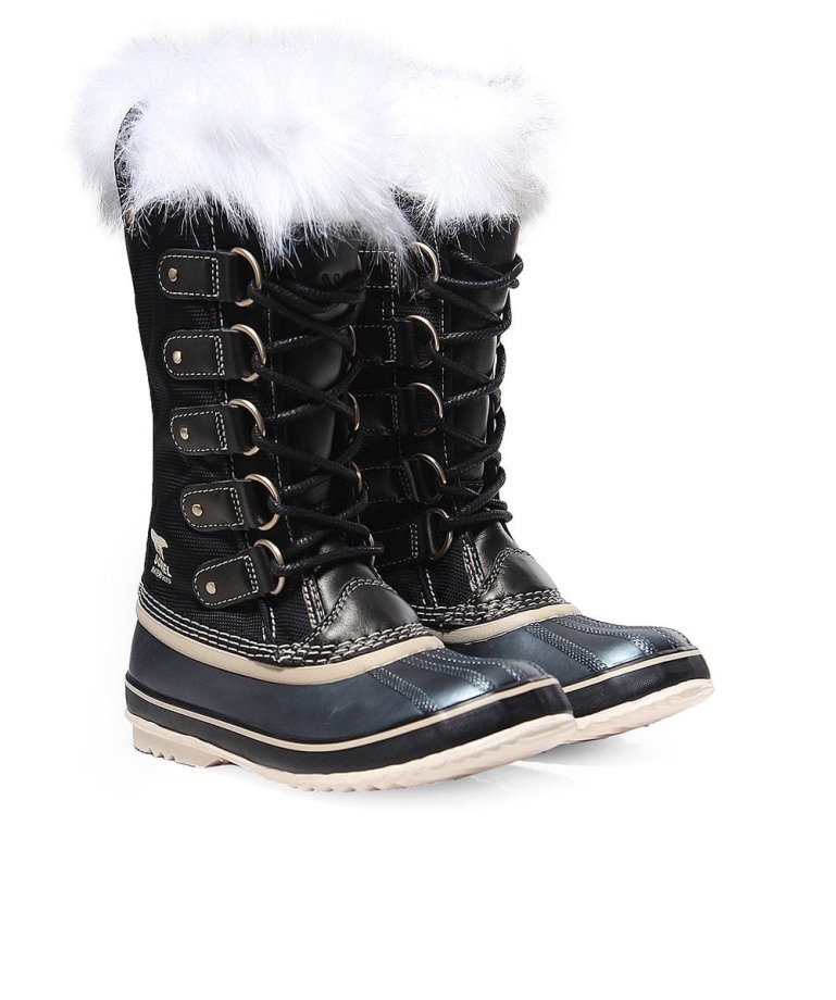 Sorel Belgique Femme Joan Of Arctic X Celebration Sorel Bottes Noir