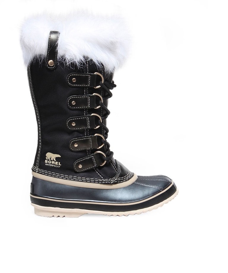 Sorel Belgique Femme Joan Of Arctic X Celebration Sorel Bottes Noir