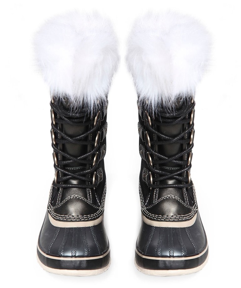 Sorel Belgique Femme Joan Of Arctic X Celebration Sorel Bottes Noir