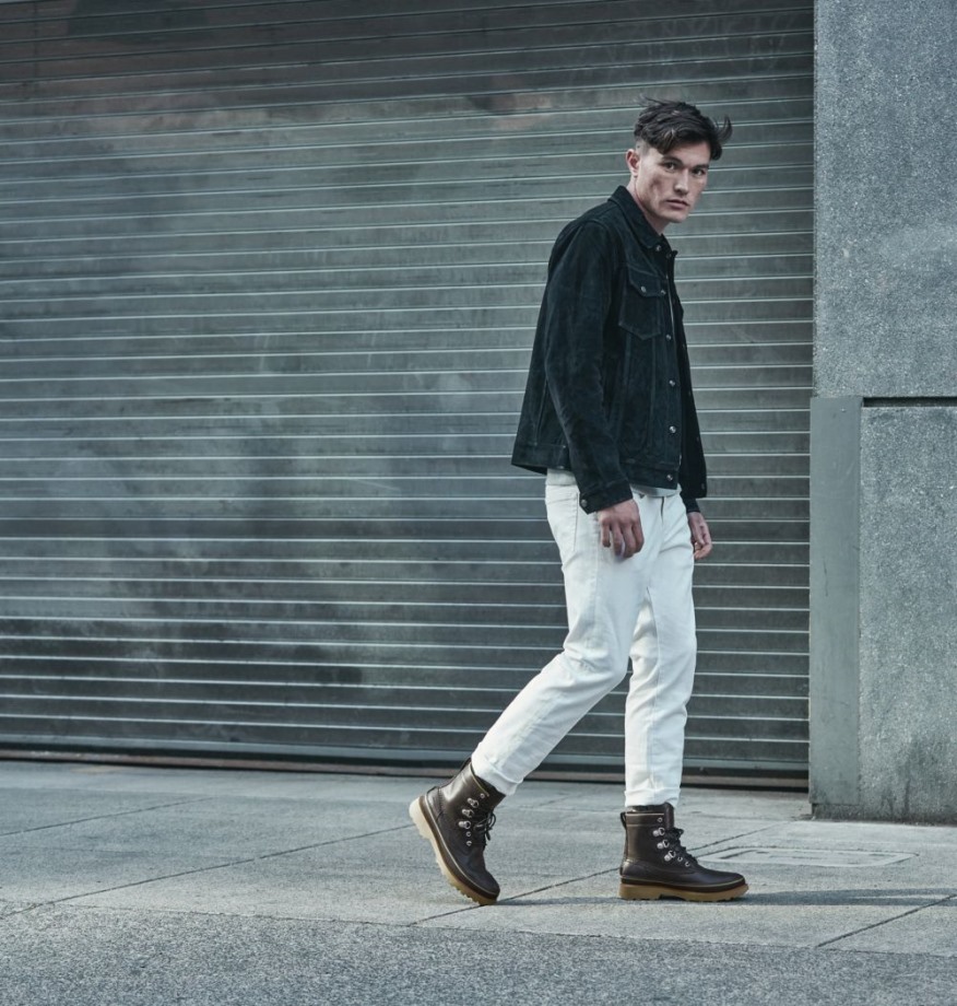 Noirci Marron-noir Sorel Belgique Homme Caribou Street Sorel Bottes