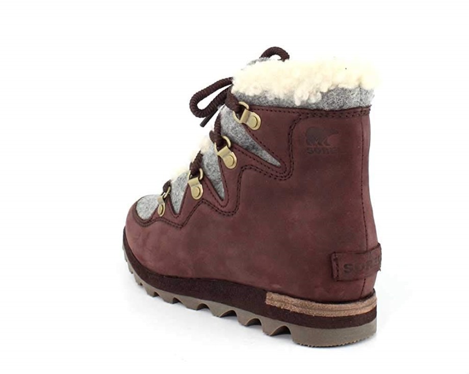 Sorel Belgique Femmes Sneakchic Vacances Alpines Sorel Bottes Marron