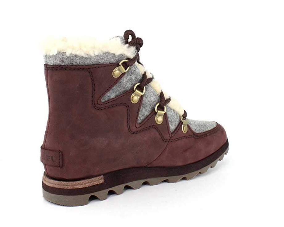 Sorel Belgique Femmes Sneakchic Vacances Alpines Sorel Bottes Marron