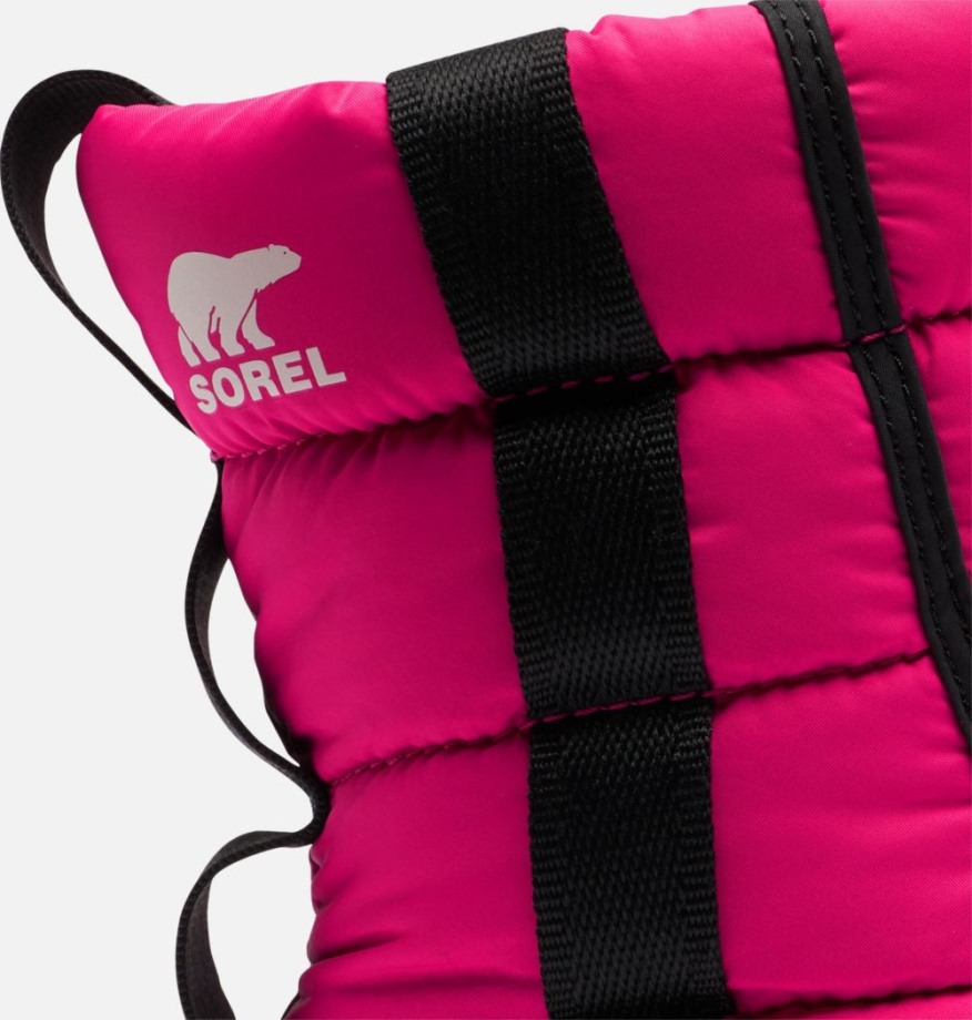 Botte Mi-haute Bouffante Whitney Ii Pour Enfant Sorel Belgique Cactus Rose-noir