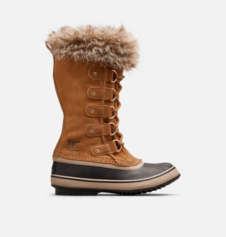 Camel Marron-noir Sorel Belgique Bottes Femme Joan Of Arctic Sorel