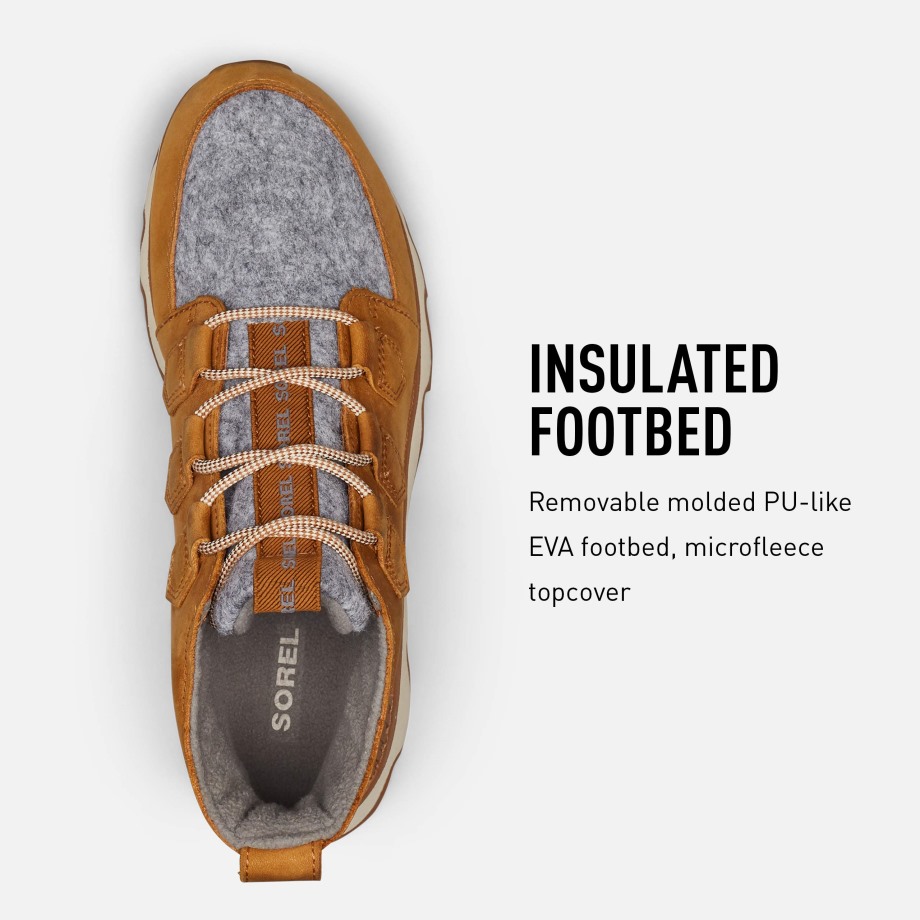 Sorel Belgique Chaussure De Marche Femme Kinetic Caribou Marron Camel