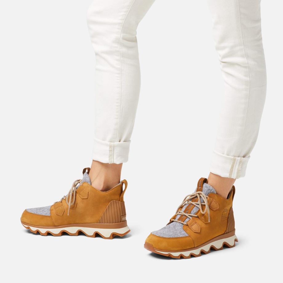 Sorel Belgique Chaussure De Marche Femme Kinetic Caribou Marron Camel