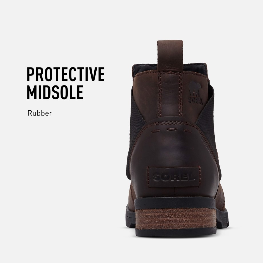 Quenouilles Sorrel Belgique Bottes Chelsea Sorrel Unisexes