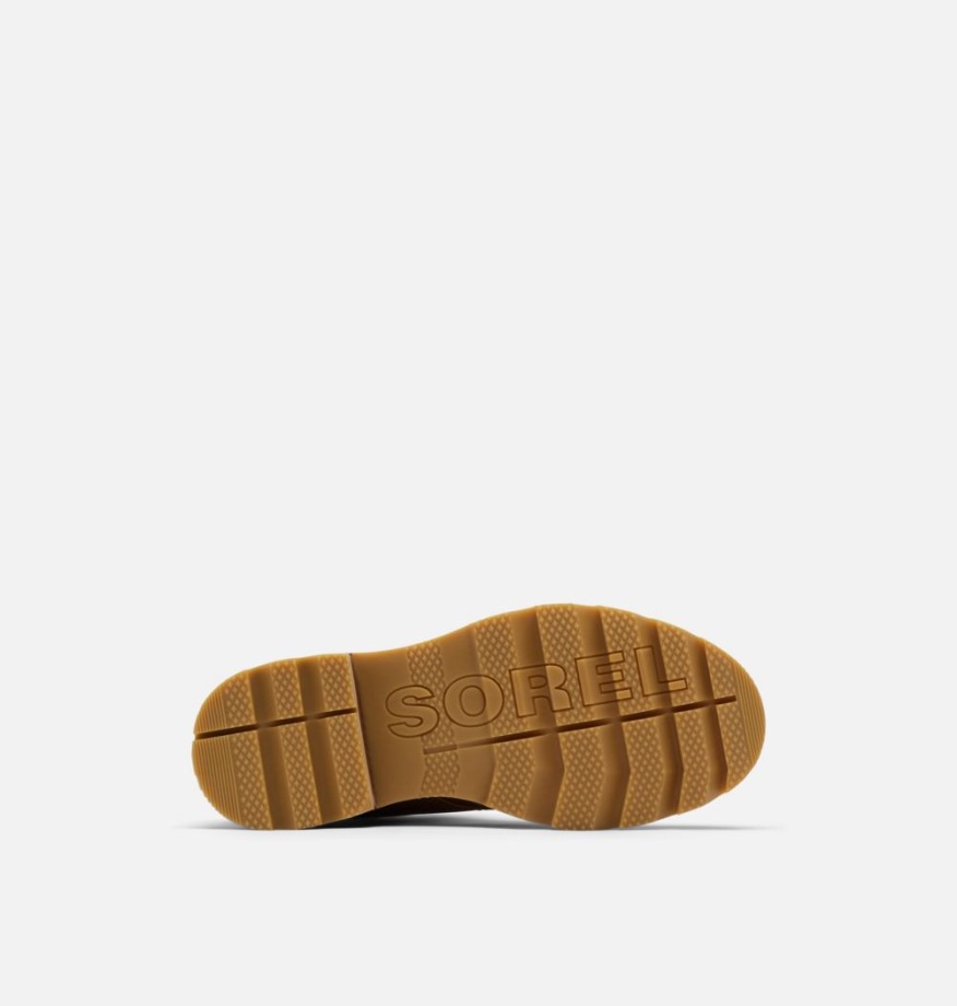 Botte En Cuir Imperméable Lennox Lace Stkd Femme Sorel Belgique Canoë-céramique