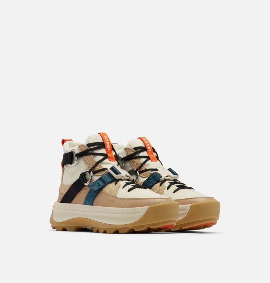 Sorel Belgium Ona ​​503 EQ Mid Sneaker Femme Céramique-Craie