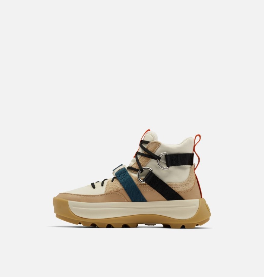 Sorel Belgium Ona ​​503 EQ Mid Sneaker Femme Céramique-Craie