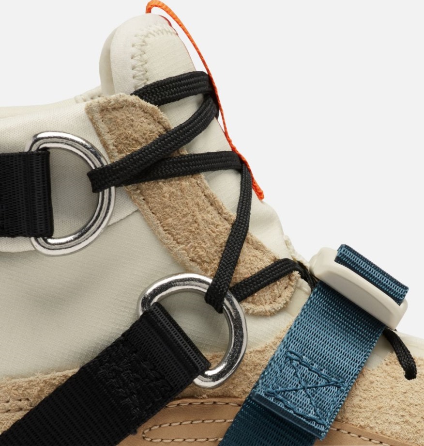 Sorel Belgium Ona ​​503 EQ Mid Sneaker Femme Céramique-Craie